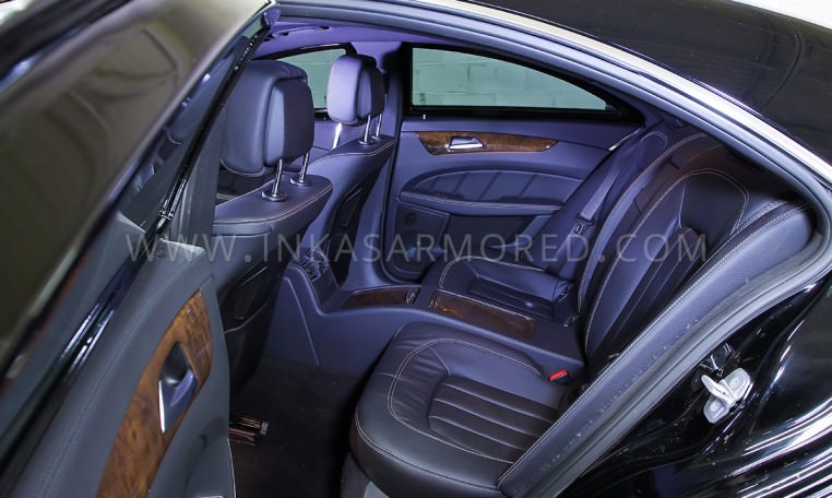 Armored Mercedes-Benz CLS Class Interior